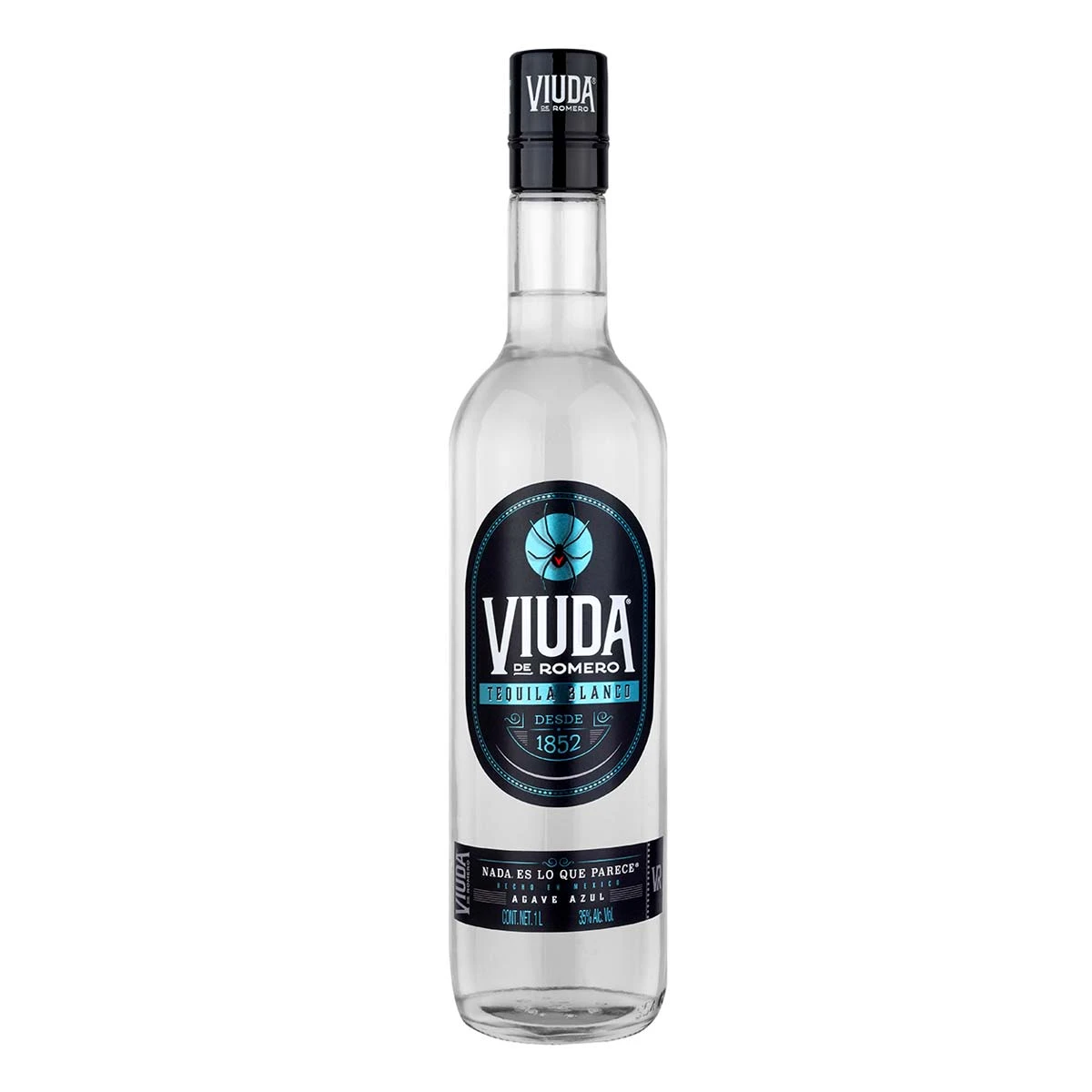 Viuda de romero tequila blanco 1 L 35 % ALC. VOL.
