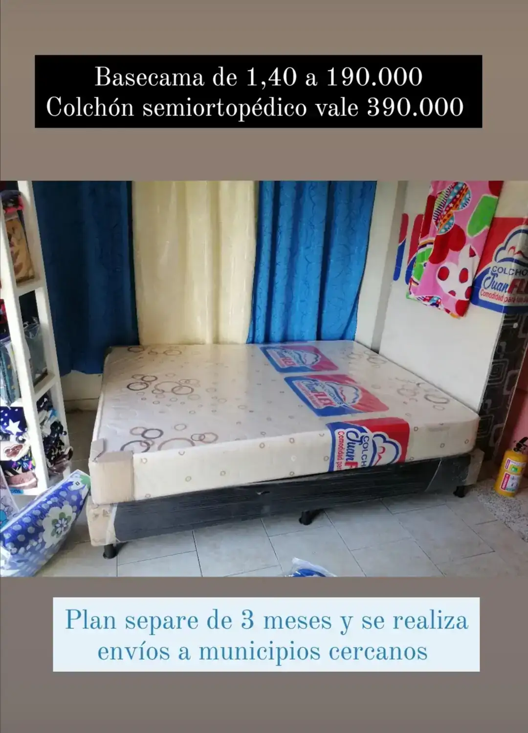 Basecama y colchón 