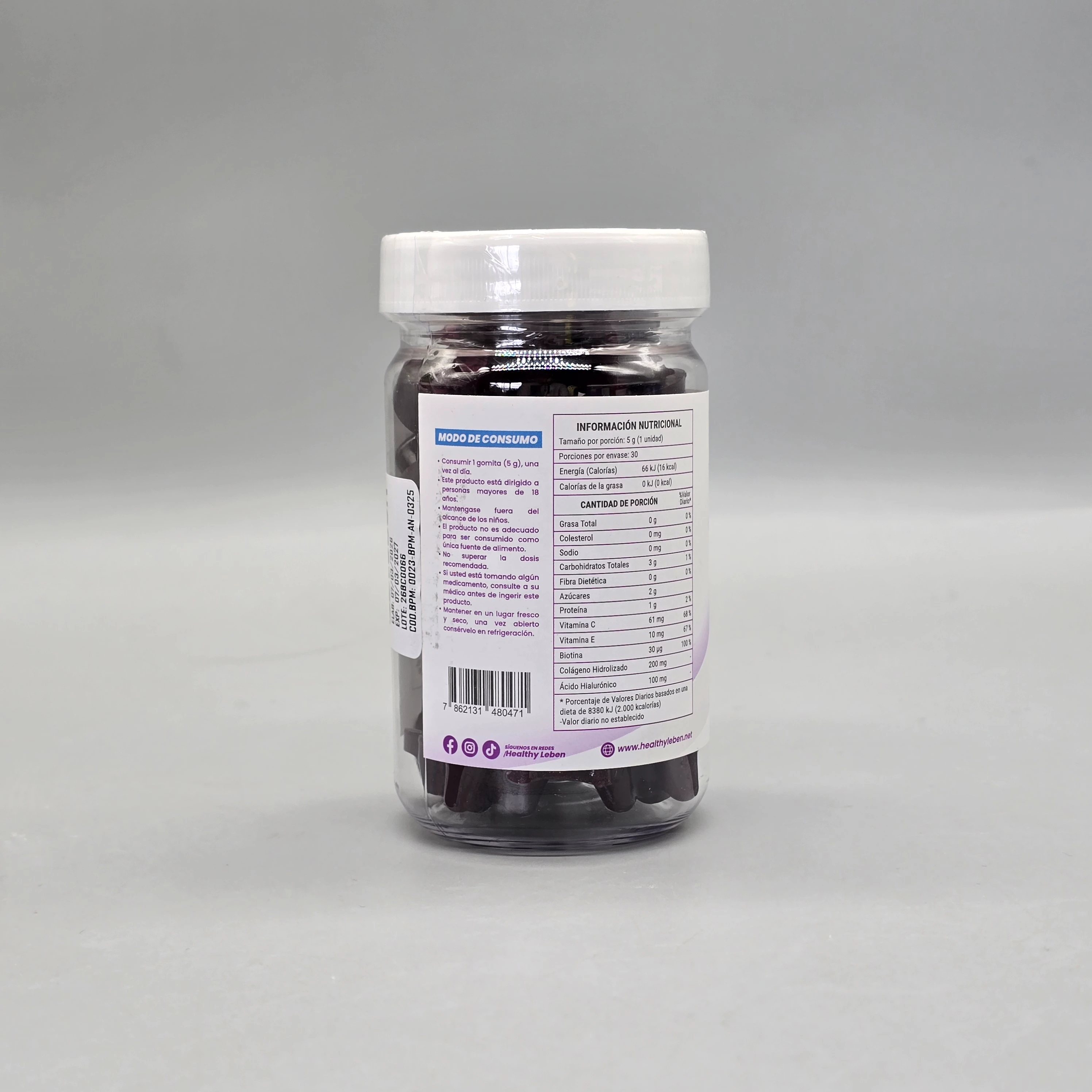 BEAUTY COMPLETE GUMMIES HEALTHY LEBEN 150g 2