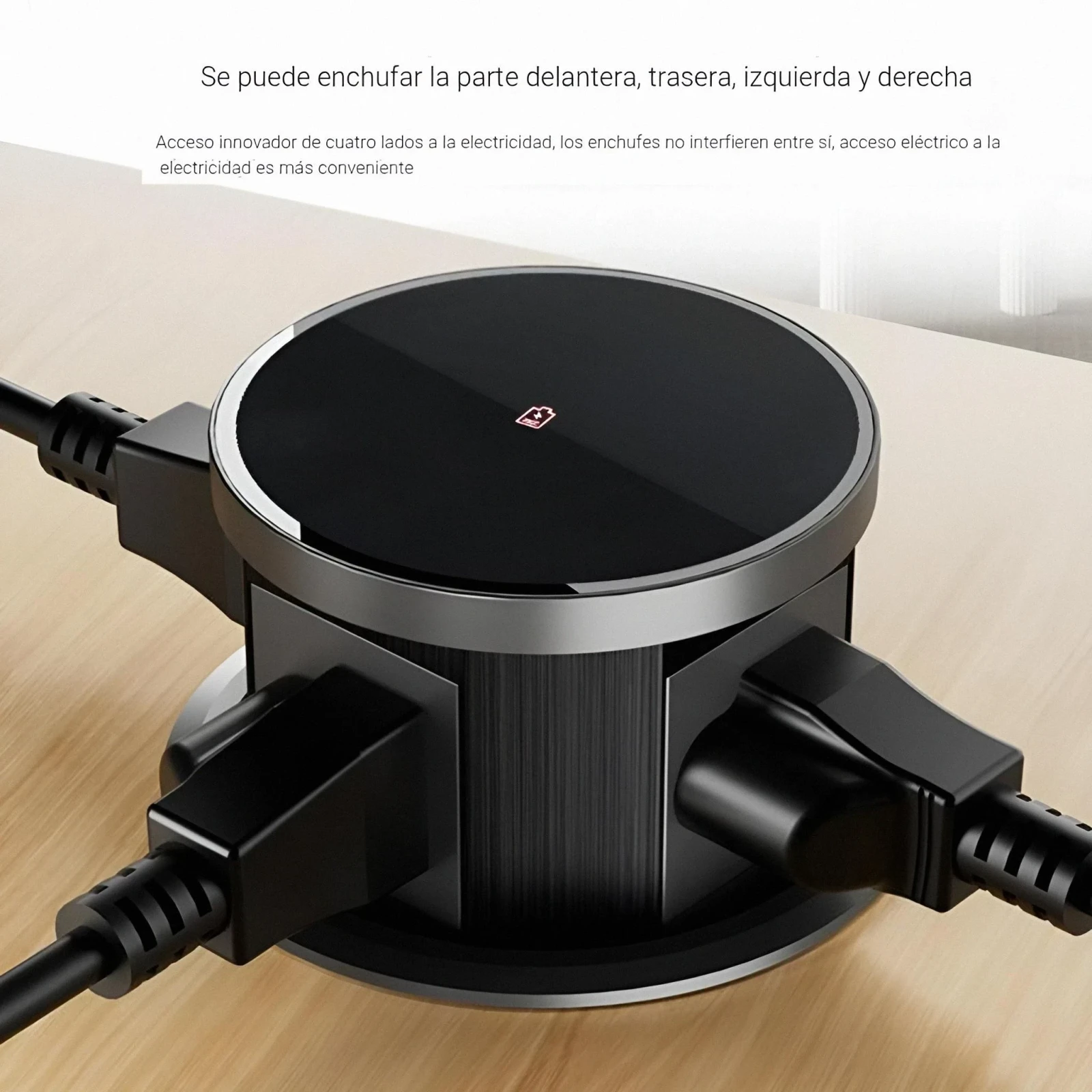 TOMACORRIENTE DE MESA EMPOTRABLE DESPELGABLE AUTOMATICO  4