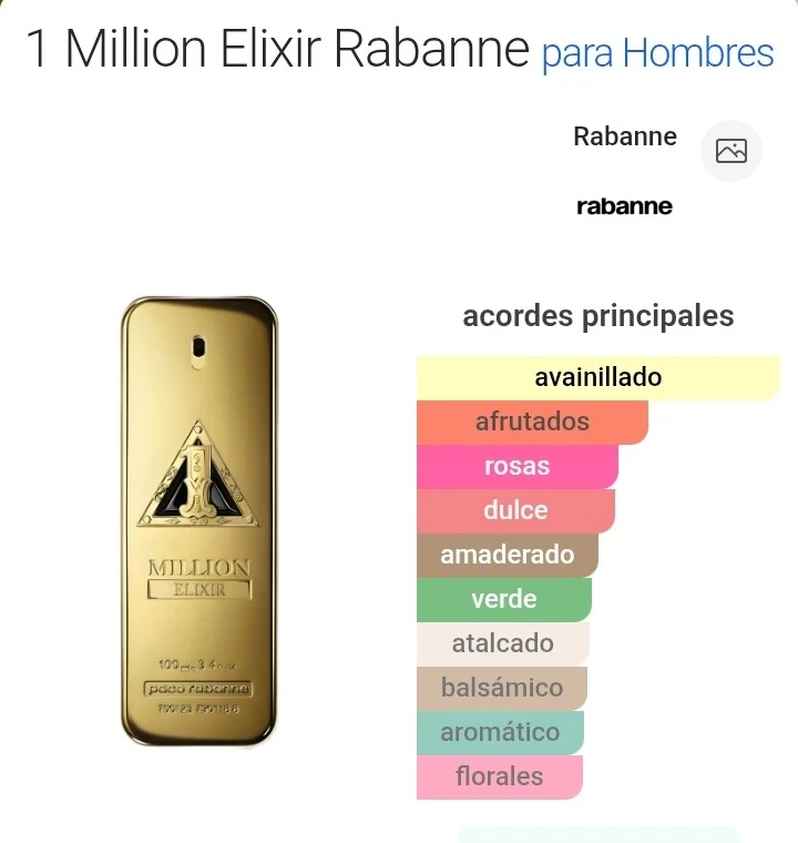 1 Million Elixir Rabanne  3