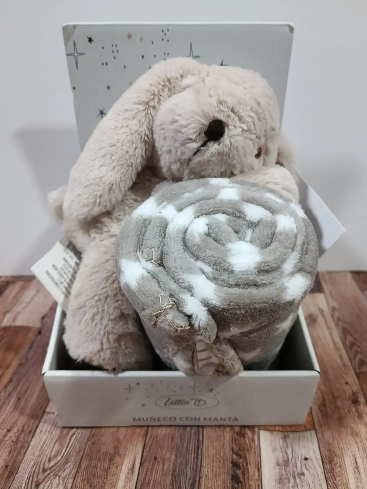 Peluche y manta 2