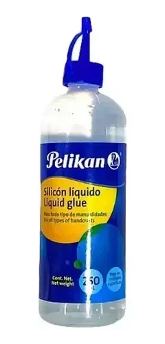 Frasco de silicón líquido de 250 ml