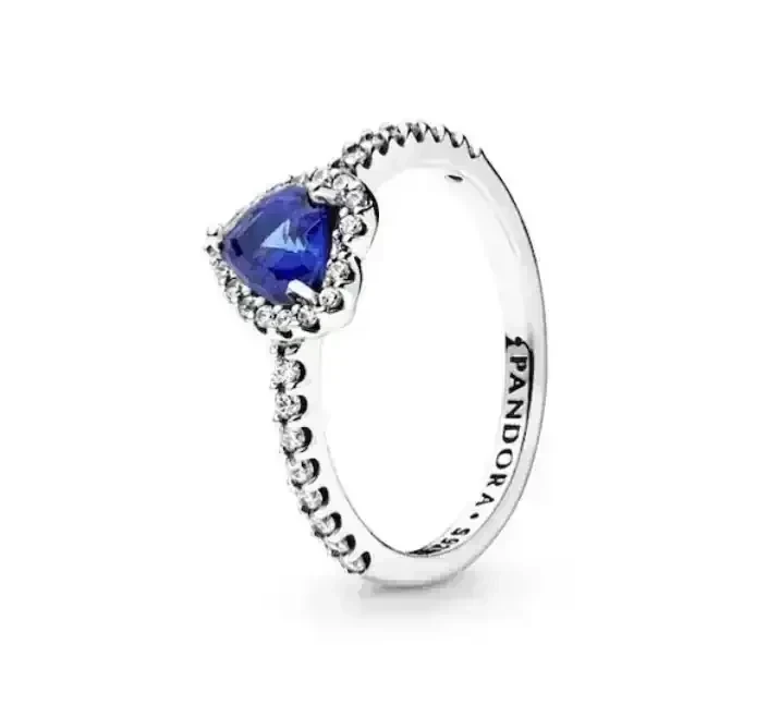 Anillo Relieve Azul