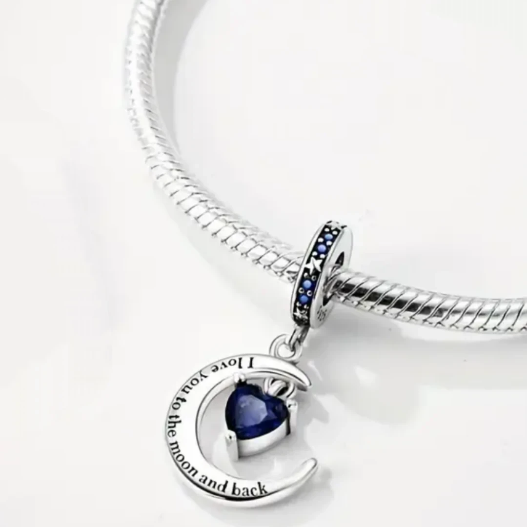 COLGANTE DE LUNA PLATA  2