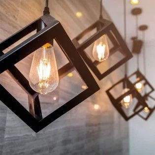 Lámpara Colgante Tipo Cubo 3