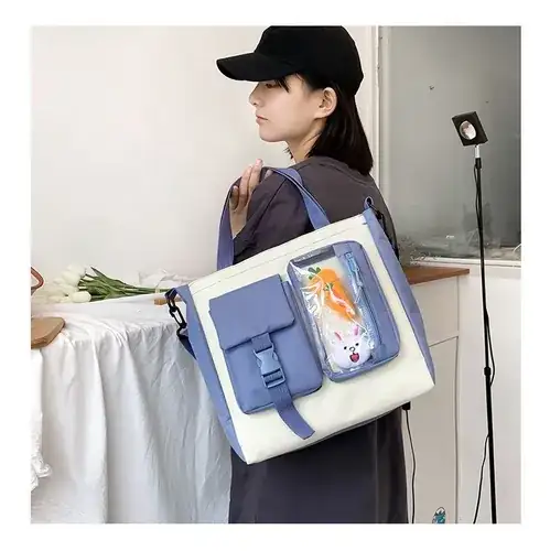 Mochila Con 6 Compartimentos, Bolsa Y 2 Bolsas Pequeñas  4