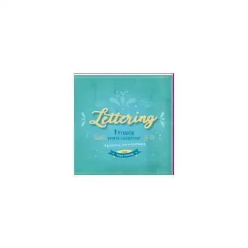 Libro Lettering Splash Antiestrés 