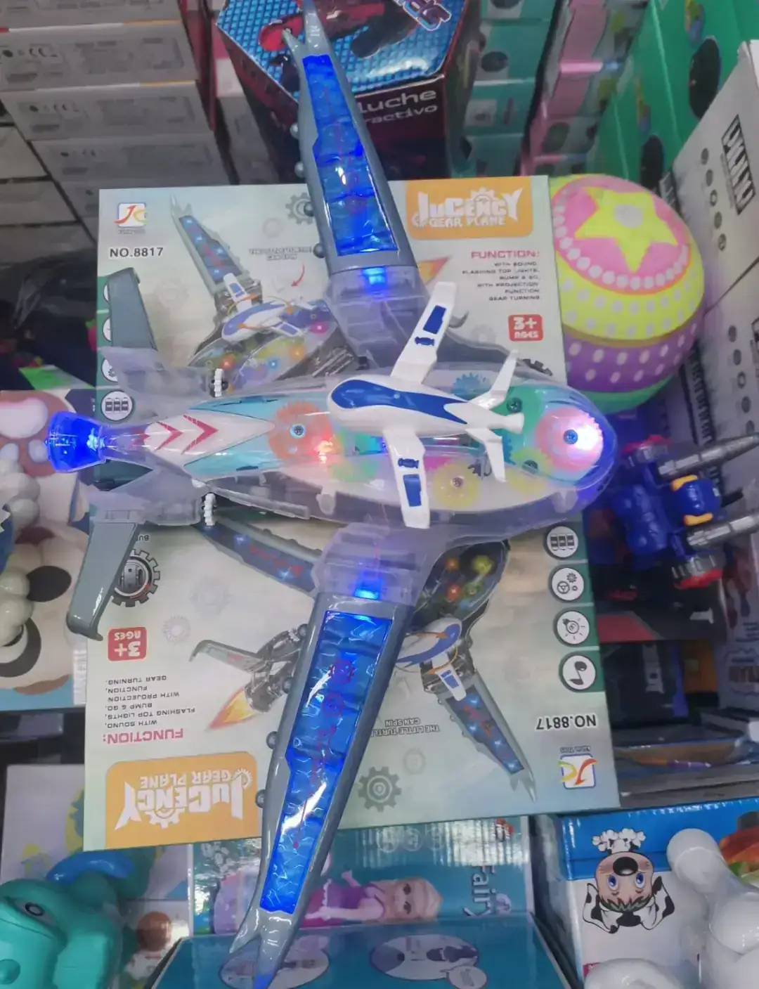 Avion transparente 