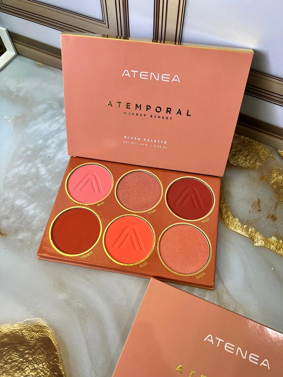 Paleta Rubores Atemporal x6 Tonos