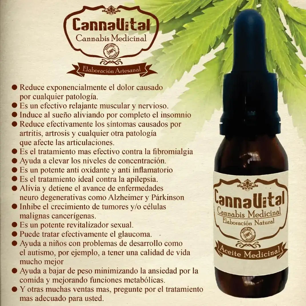 CANNAVITAL gotas 1000 mg CBD