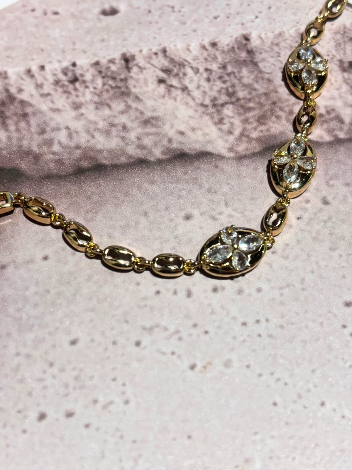 pulsera oro laminado 