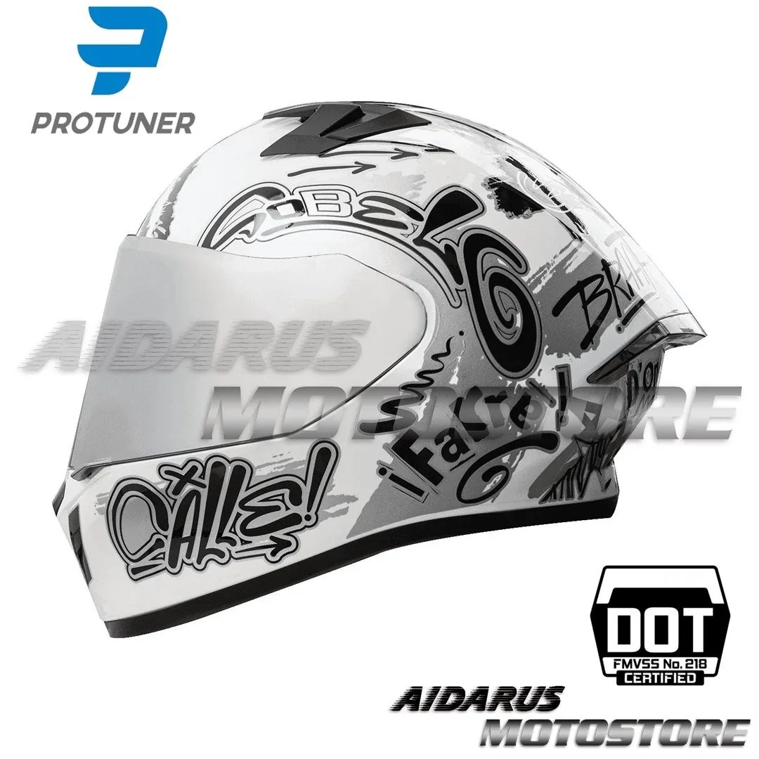 CASCO PROTUNER BARRIO 503 DISEÑO BRILLO