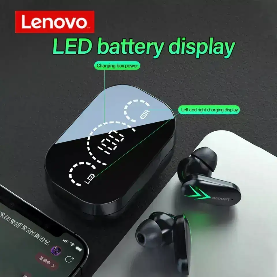 Lenovo-auriculares inalámbricos XT82