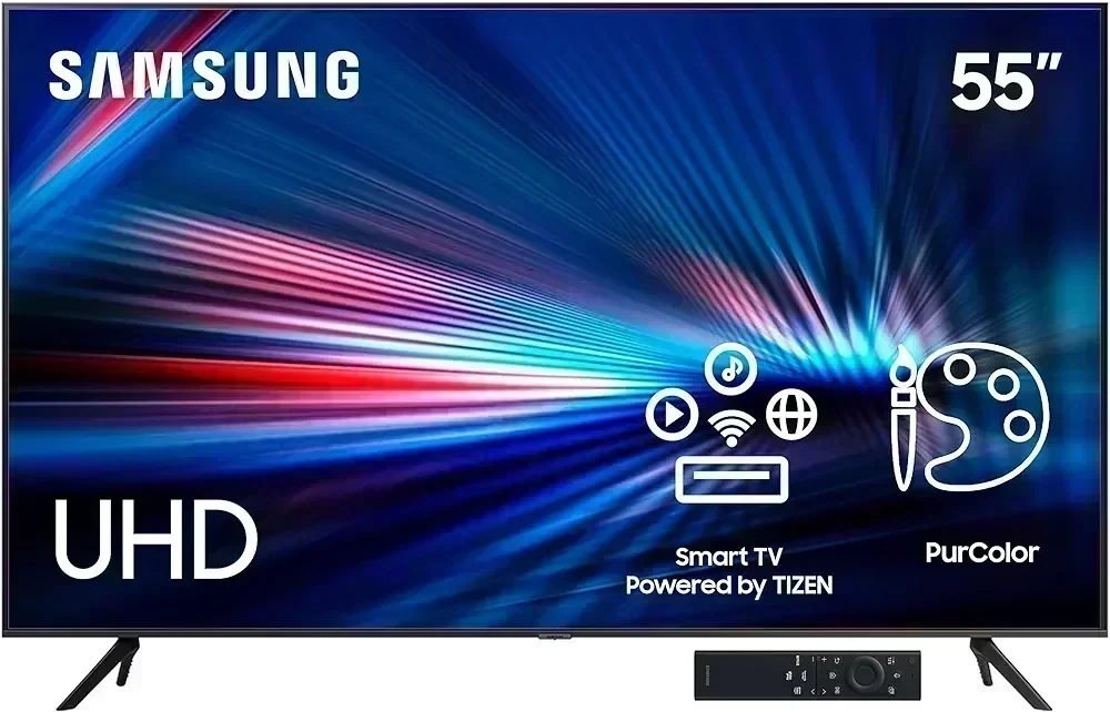 Smart tv Samsung 55" Au7000  5