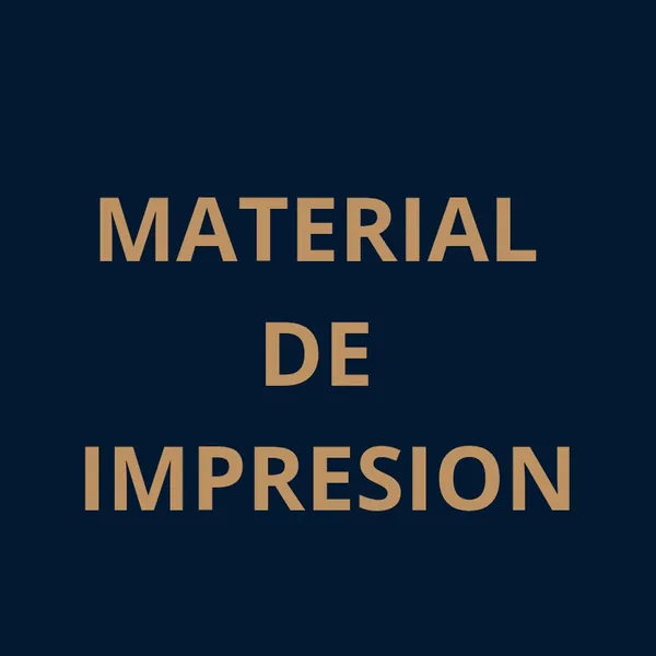 MATERIAL DE IMPRESIÓN