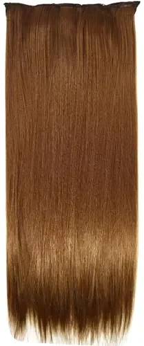 #6 Cortina Extensión Pelo Lacio Simil Natural Planchita 180°c 2