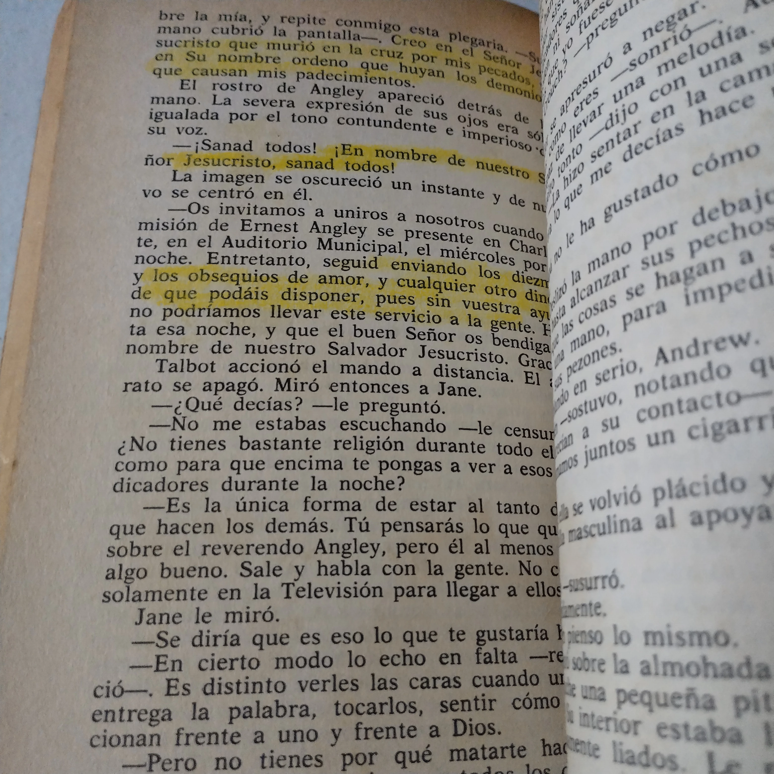 El predicador, Harold Robbin, usado  3