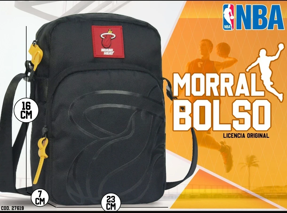 MORRAL NBA MIAMI HEAT NEGRA 