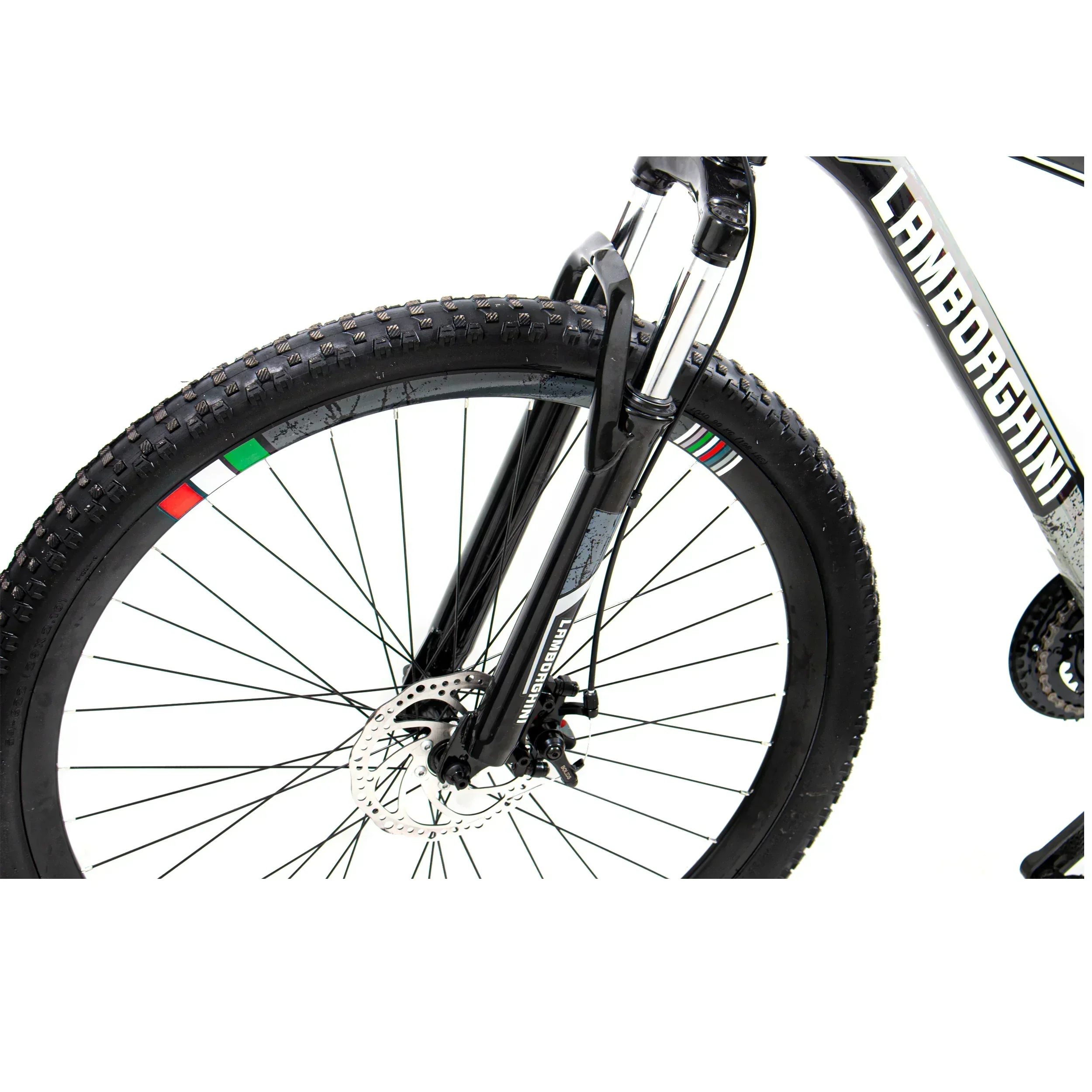 Bicicleta Lamborghini Rod. 29 Gris / Negro Talle M 5