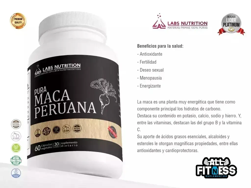 Pura Maca Peruana 500mg