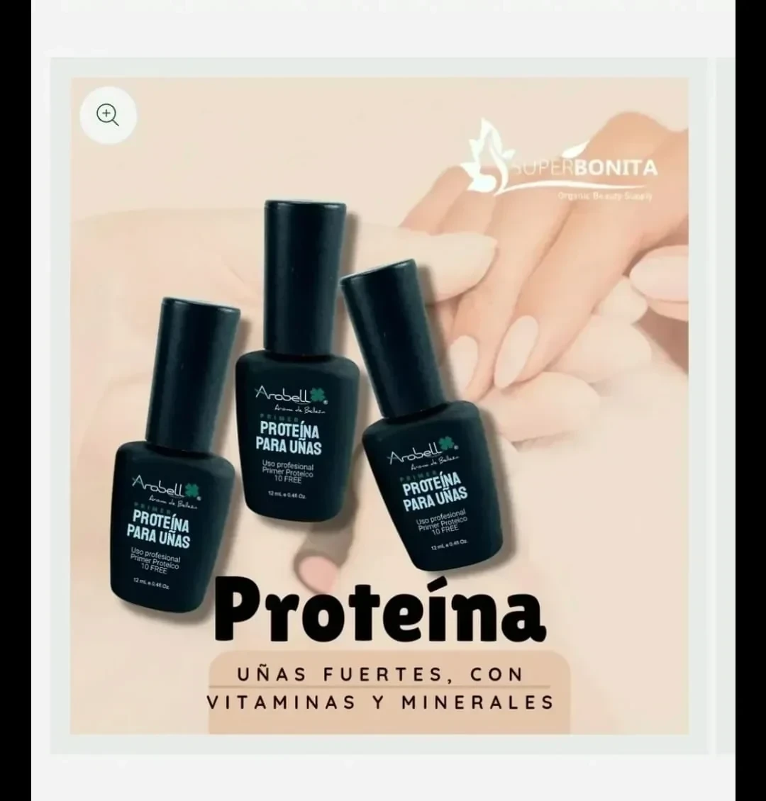 arobell primer proteina para uñas