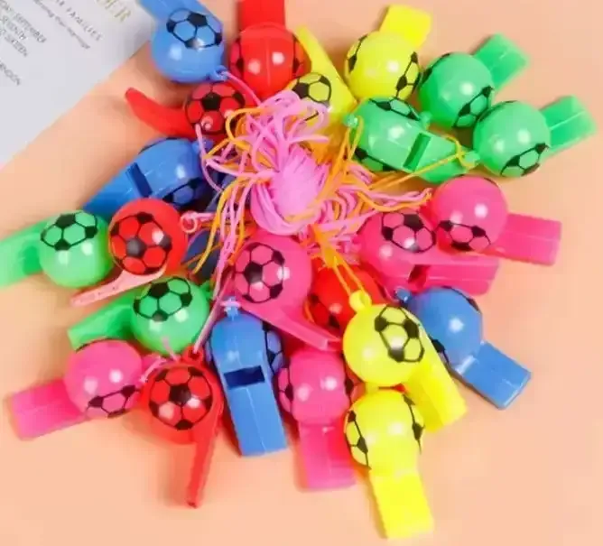 Silbato pelota colores fluo  3