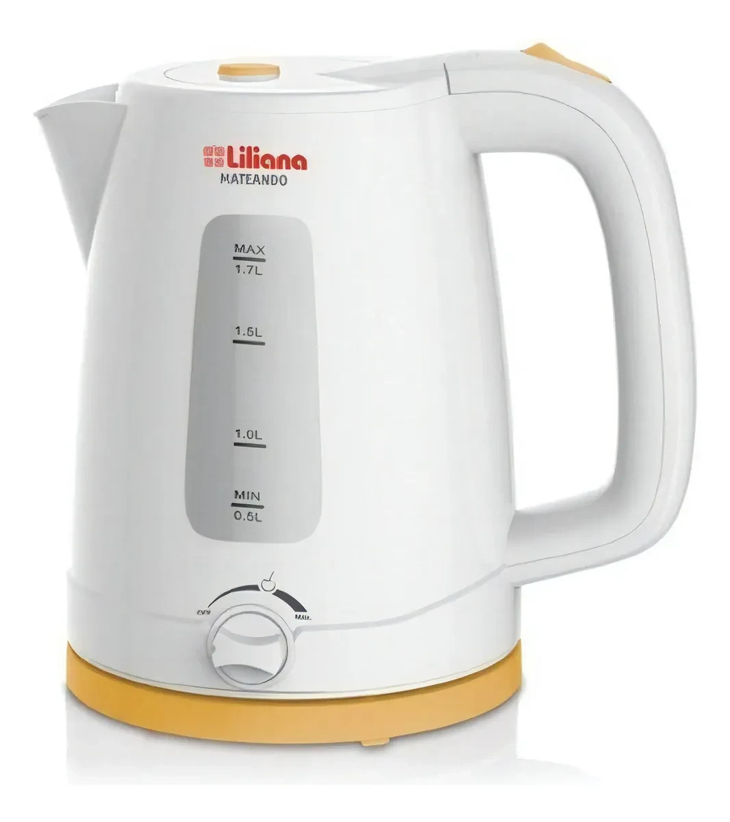 PAVA LILIANA  AP175B Pava Eléctrica Blanca 220V - 240V 1.7L