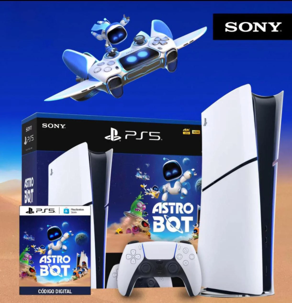 PLAYSTATION 5 DIGITAL C/ASTRO BOT 