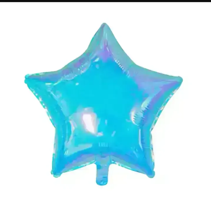 Globo metalizado estrella iridiscente 18 pulgadas  2