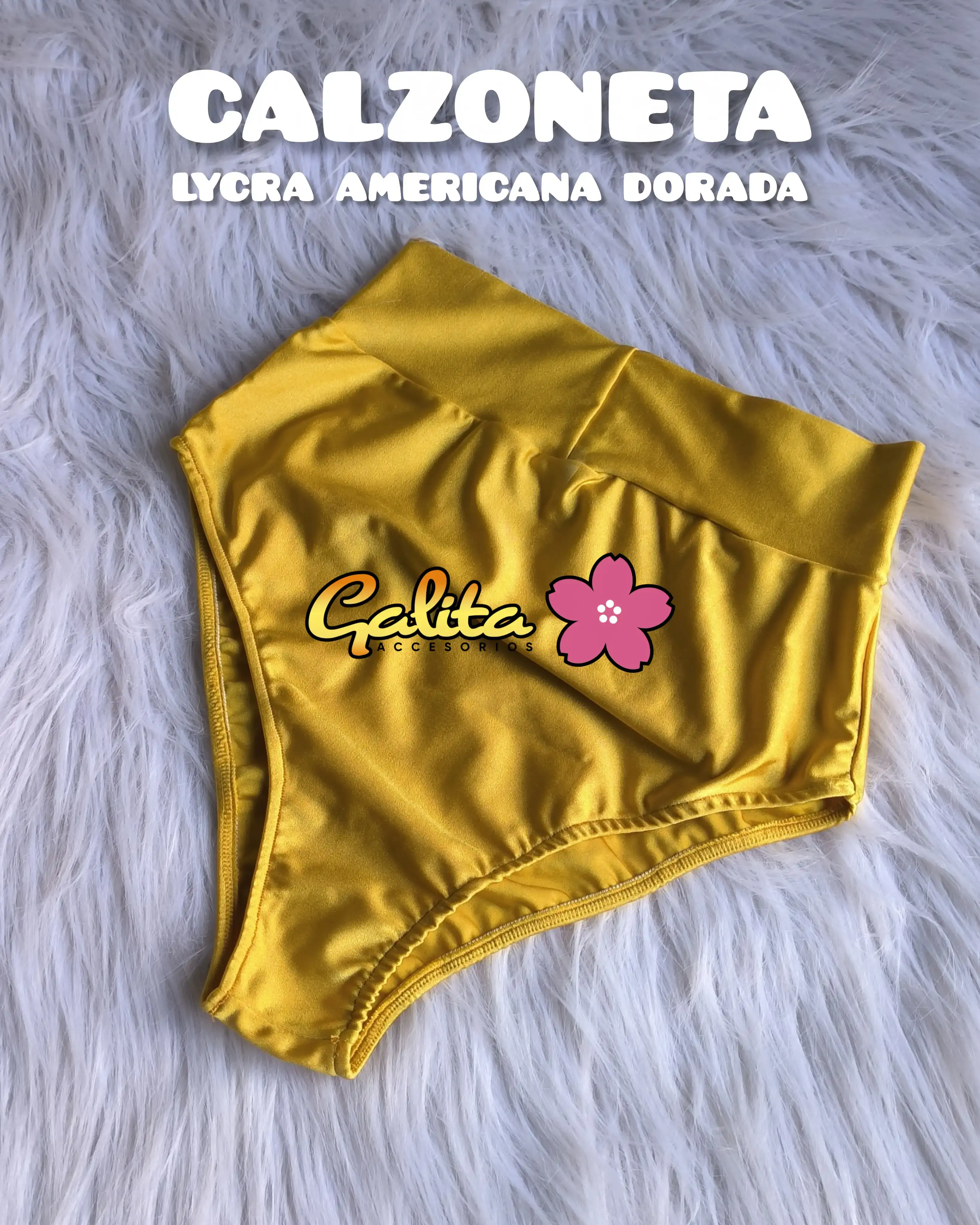 Lycra Dorada - Talla S
