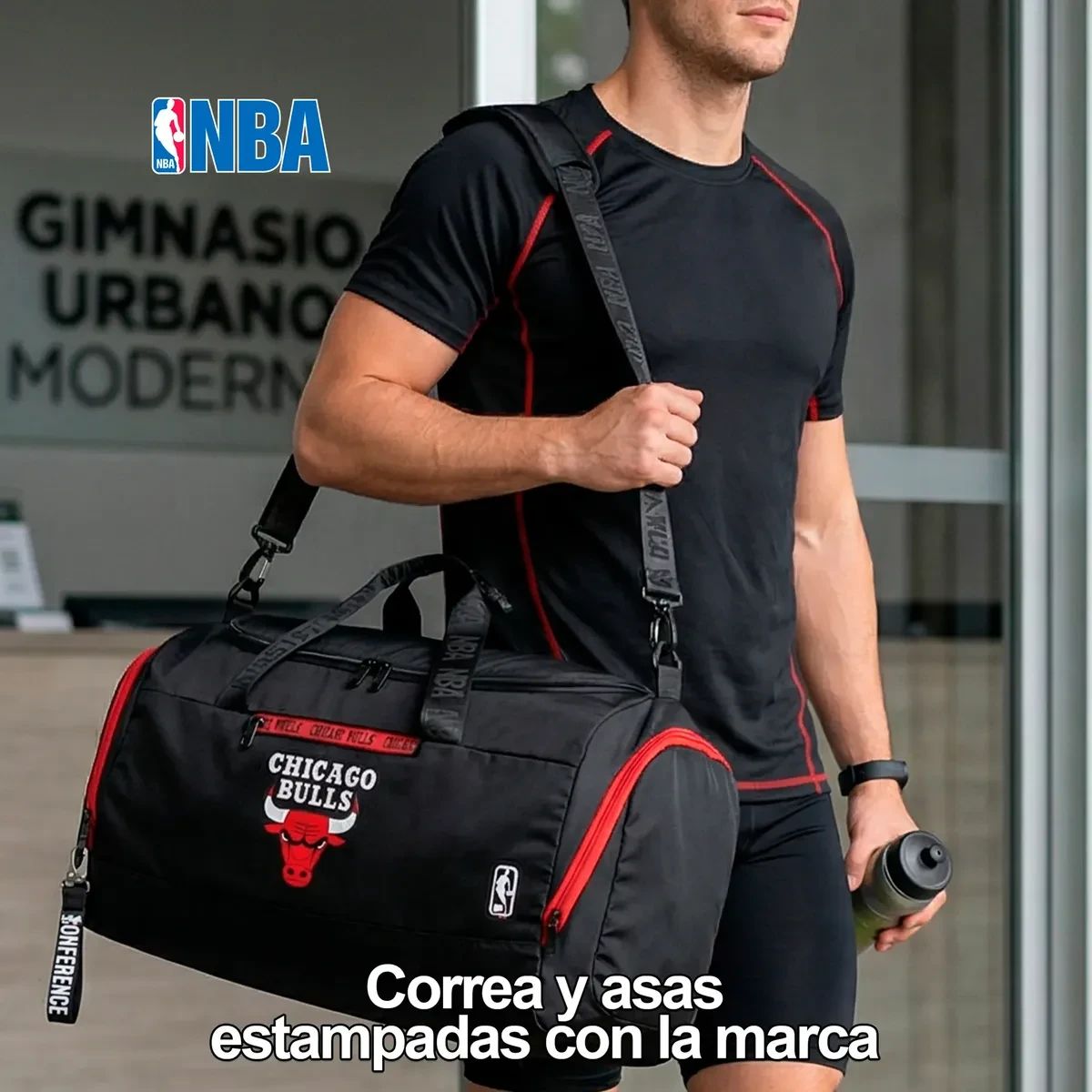 BOLSO NBA CHICAGO BULLS  17127 9