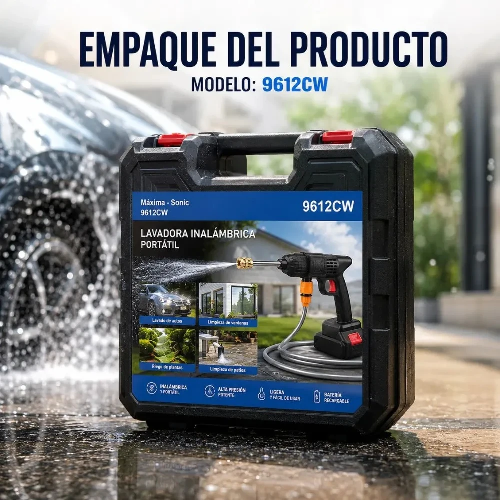 PISTOLA DE AGUA A PRESION INALÁMBRICA 2