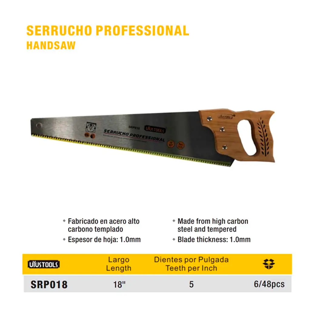 SERRUCHO PROFESIONAL UYUST 18"