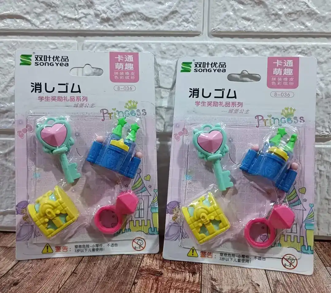 Gomas para borrar de formitas 