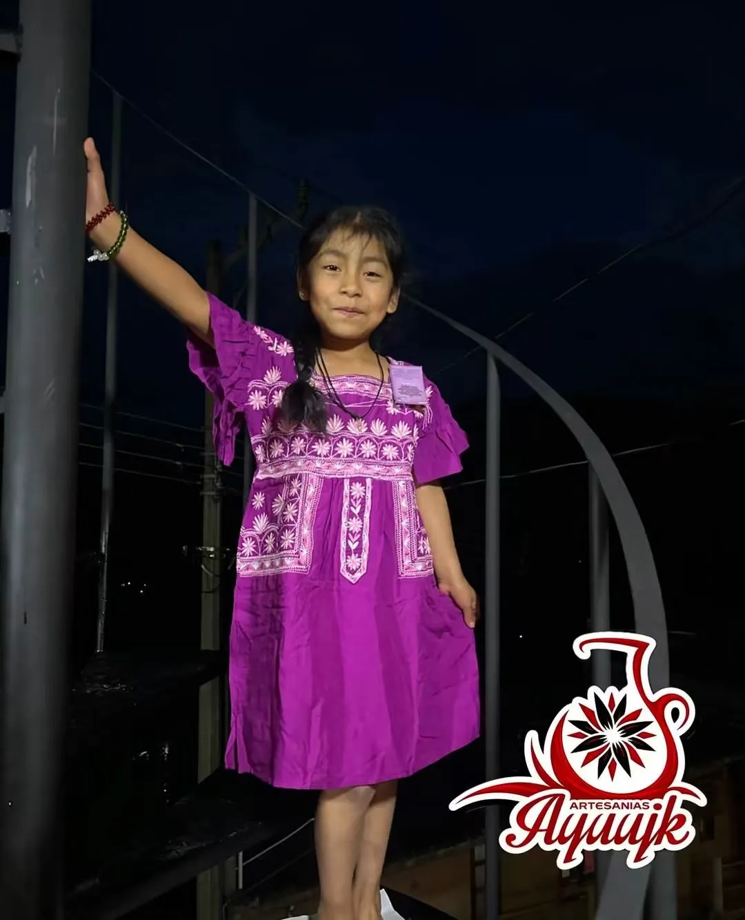 vestido Flor Mixe