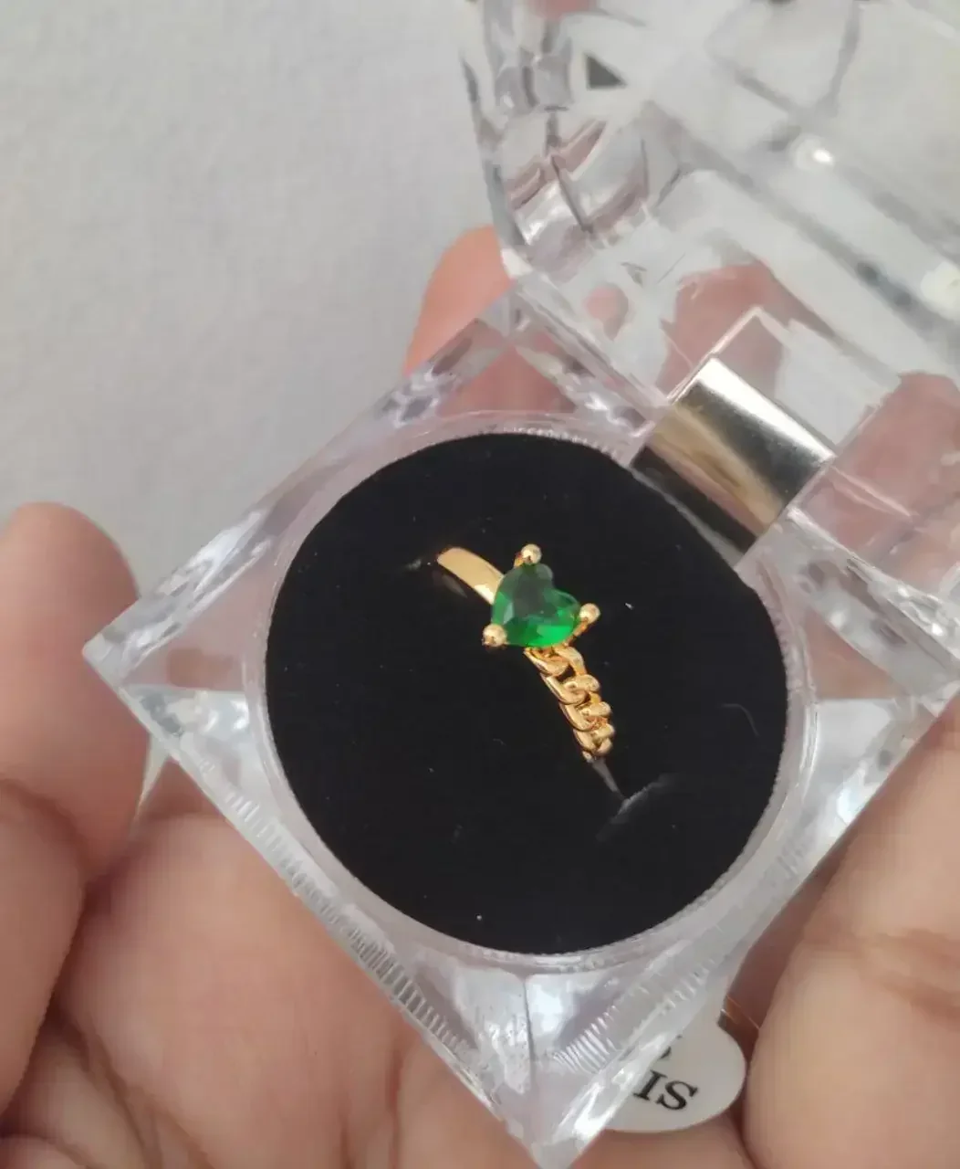 ANILLO POR TALLA "Amor por tí"
