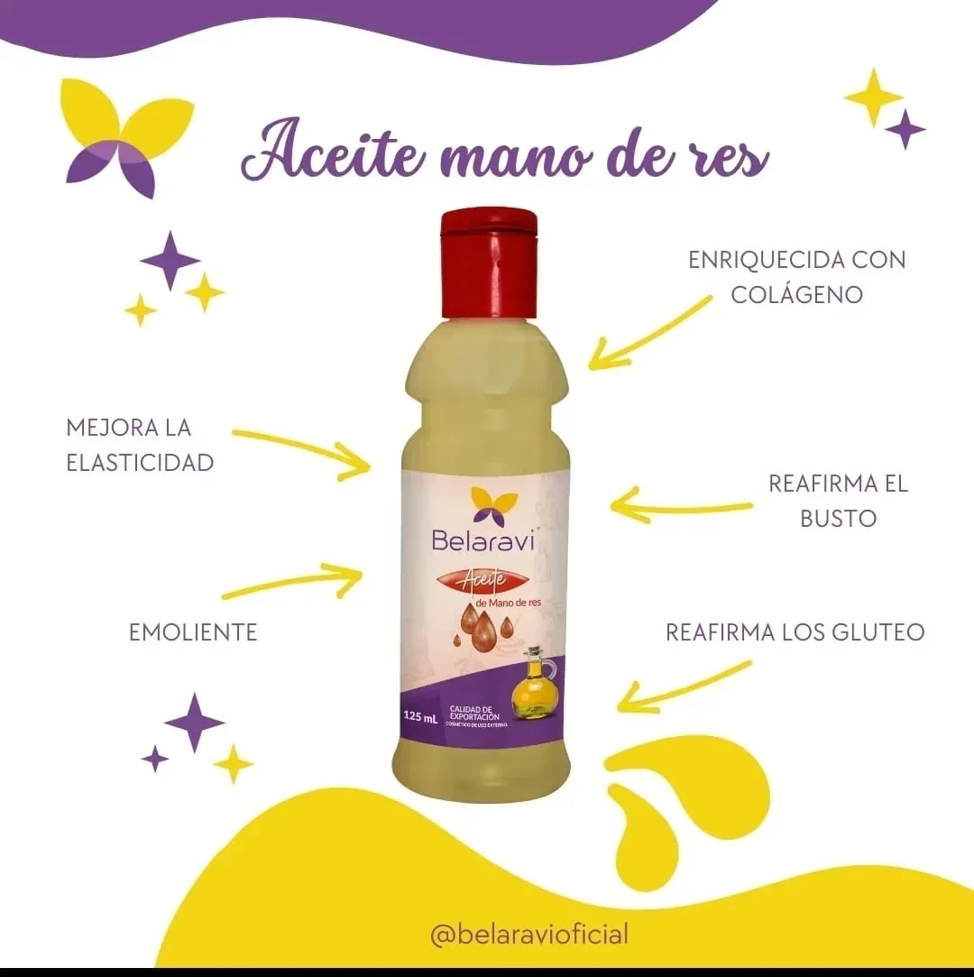 belaravi aceite mano de res