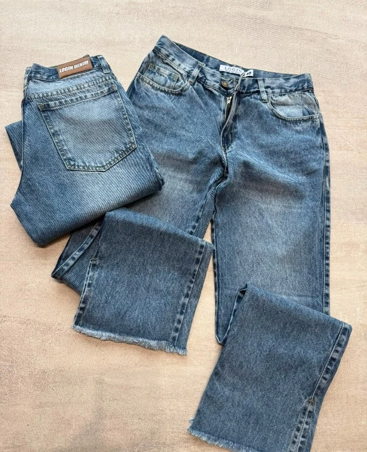 JEANS BAGGY DEFLECADO