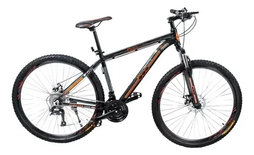 Bicicleta FIAT 500 Rod. 29 Negro / Naranja M