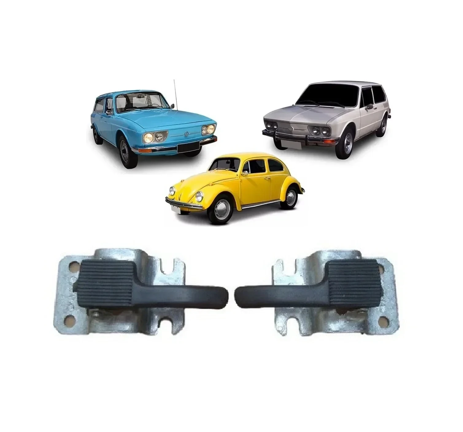 Gatillo manija interna VW Fusca / Brasilia / Variant 180484  180491