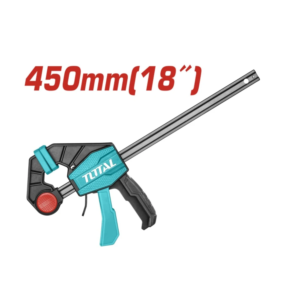 Prensa rápida auto ajustable 18" total