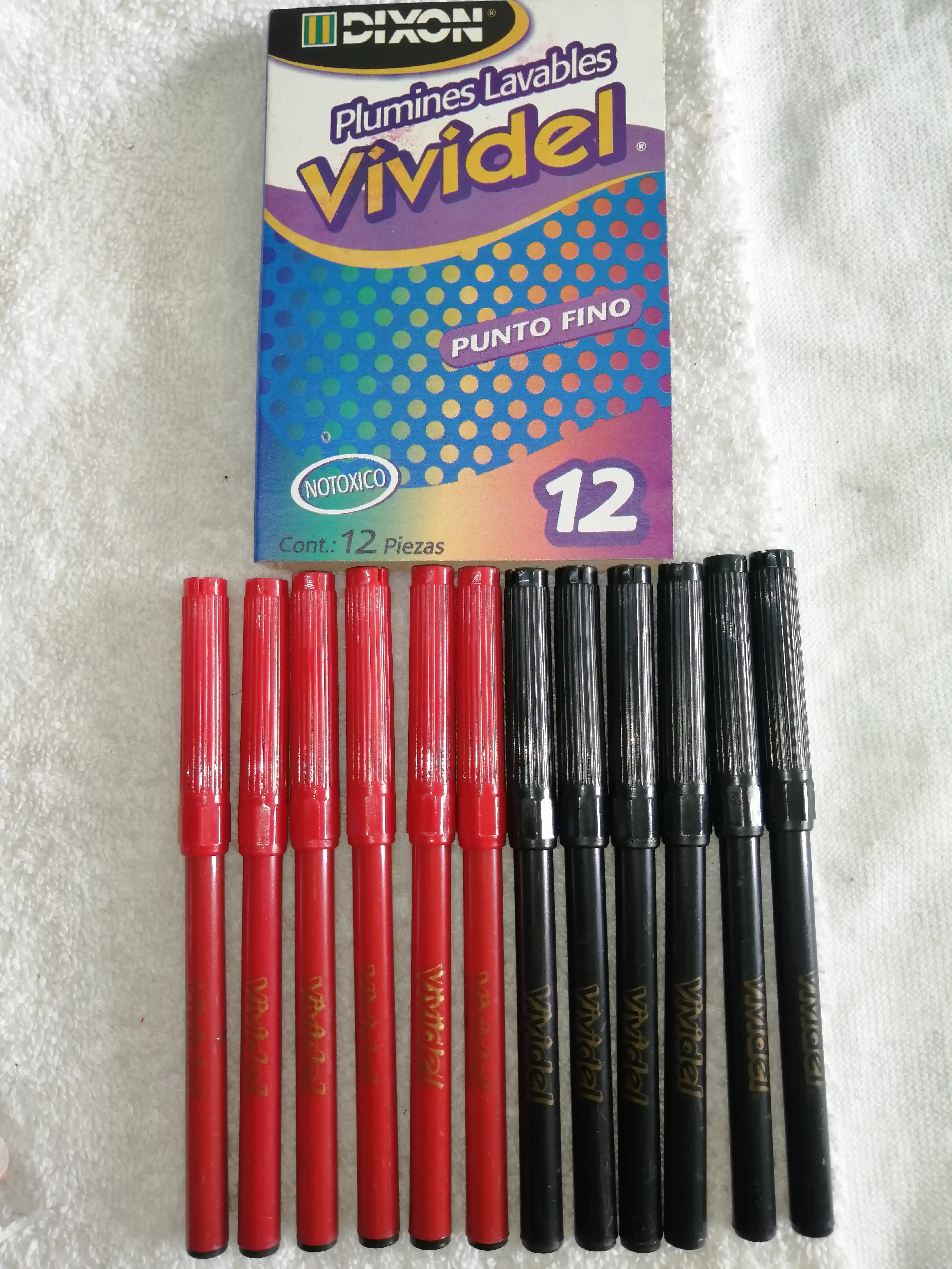 Plumines Lavables 12pz