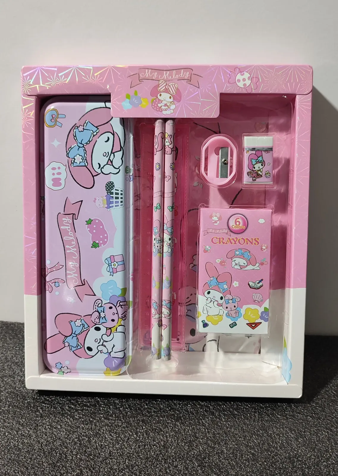 Set escolar sanrio 3