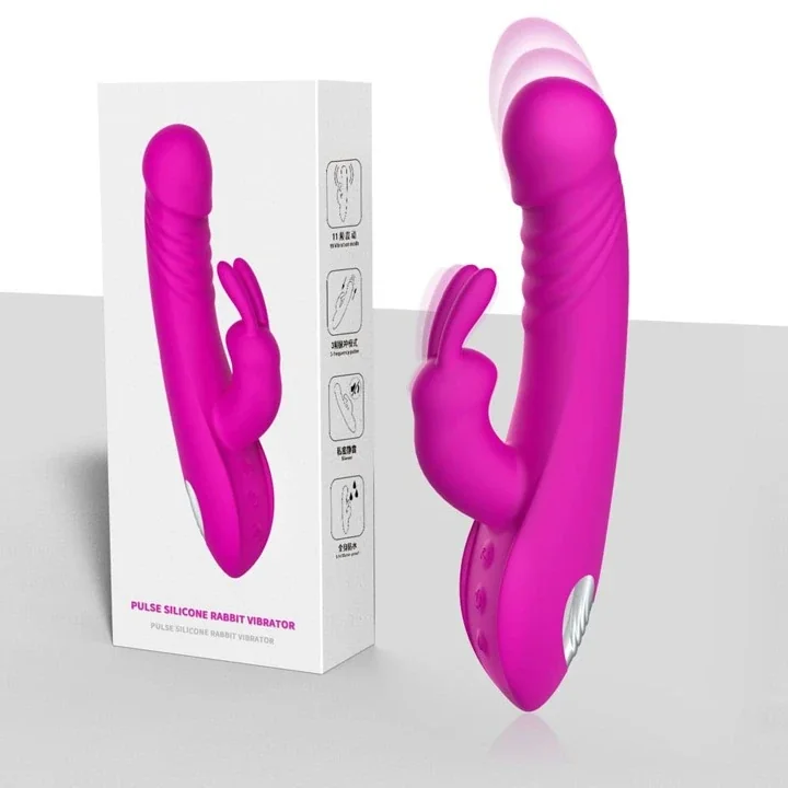 pulse silicone rabbit vibrator