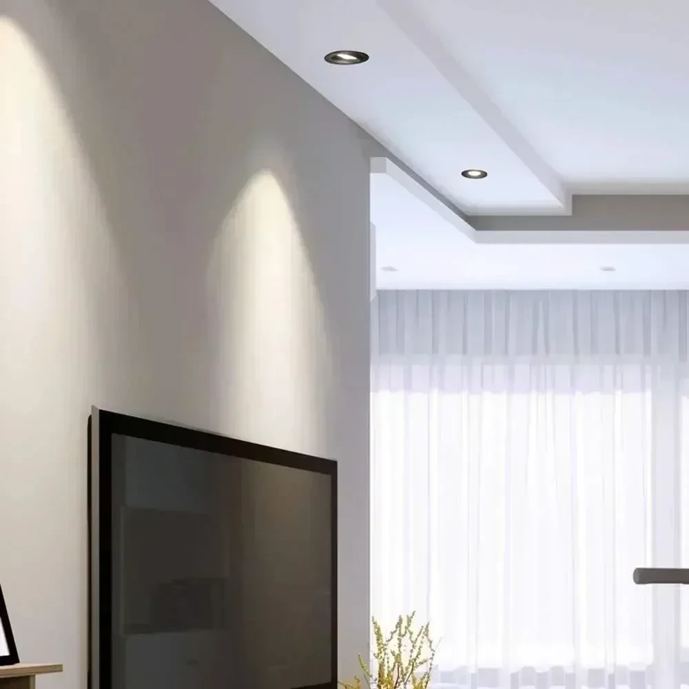 ODB LED DIRIGIBLE REDONDO NEGRO  4
