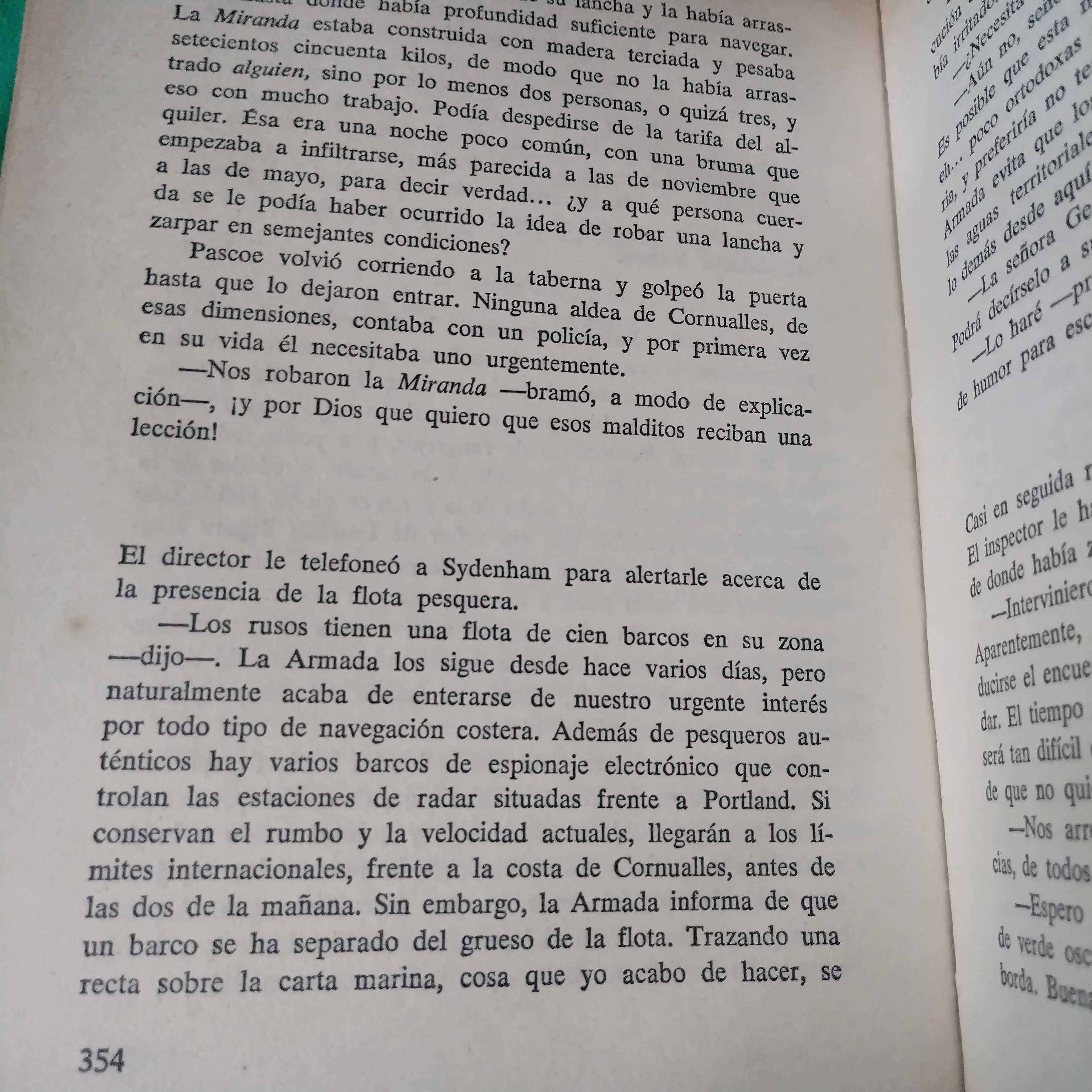 El desertor , Donald Seaman usado 3
