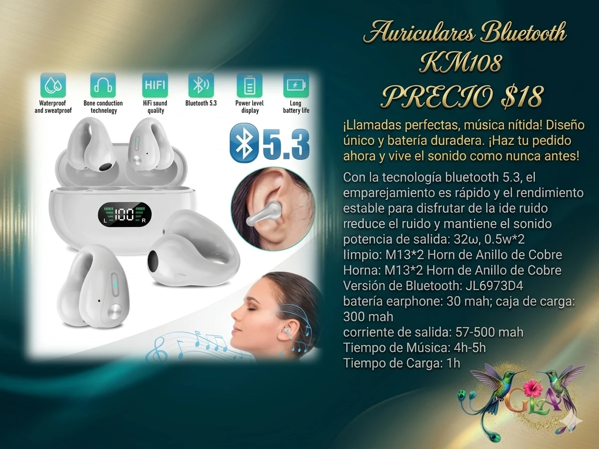 Audífonos km108 2