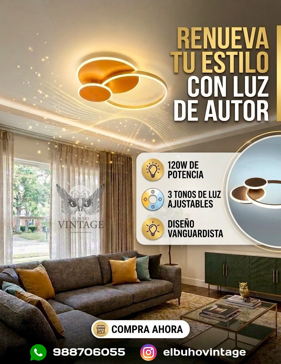 Lámpara de Techo 120w