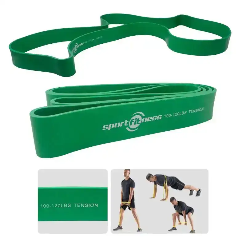 Banda de poder verde 100-120 lbs sportfitness